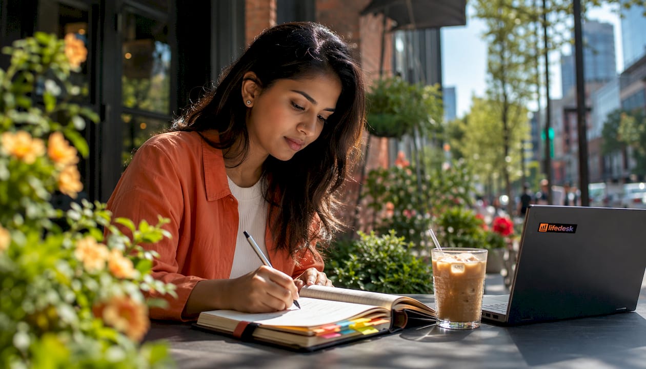 Gestion du temps pour les freelances : protégez vos heures facturables Freelance planifiant son emploi du temps à son bureau à domicile