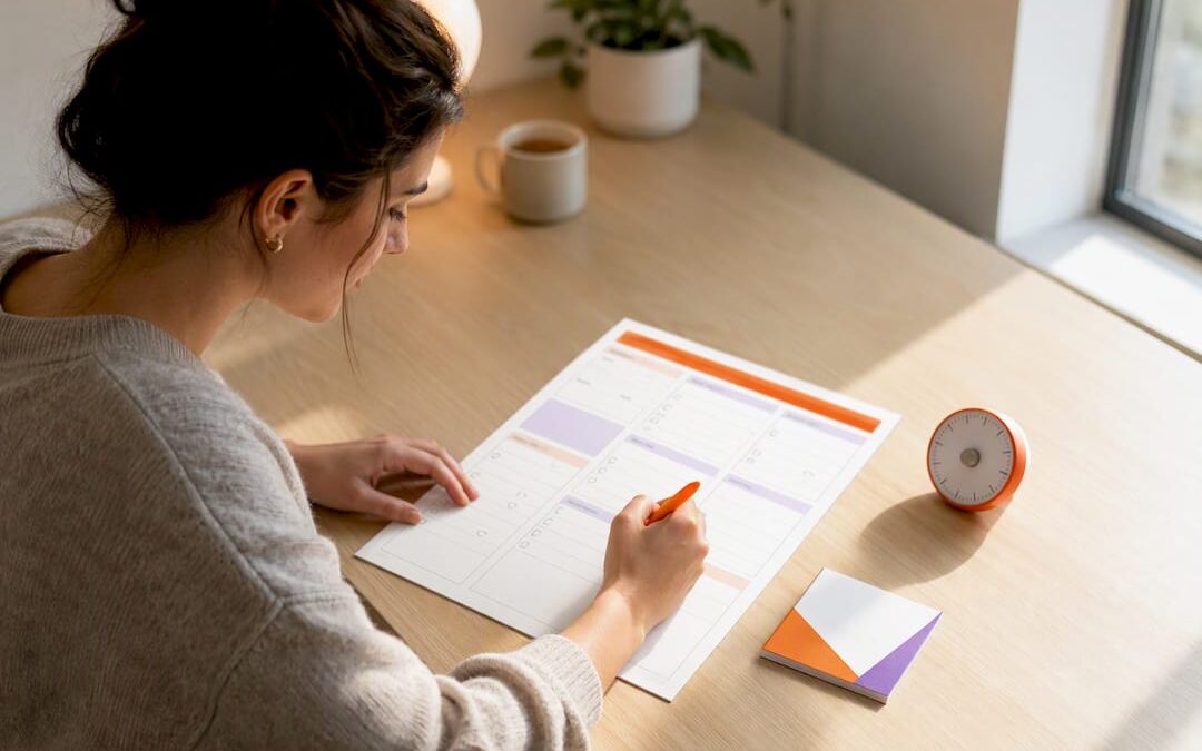 Sistema settimanale da 30–60 minuti: planner marketing di una pagina per solopreneur