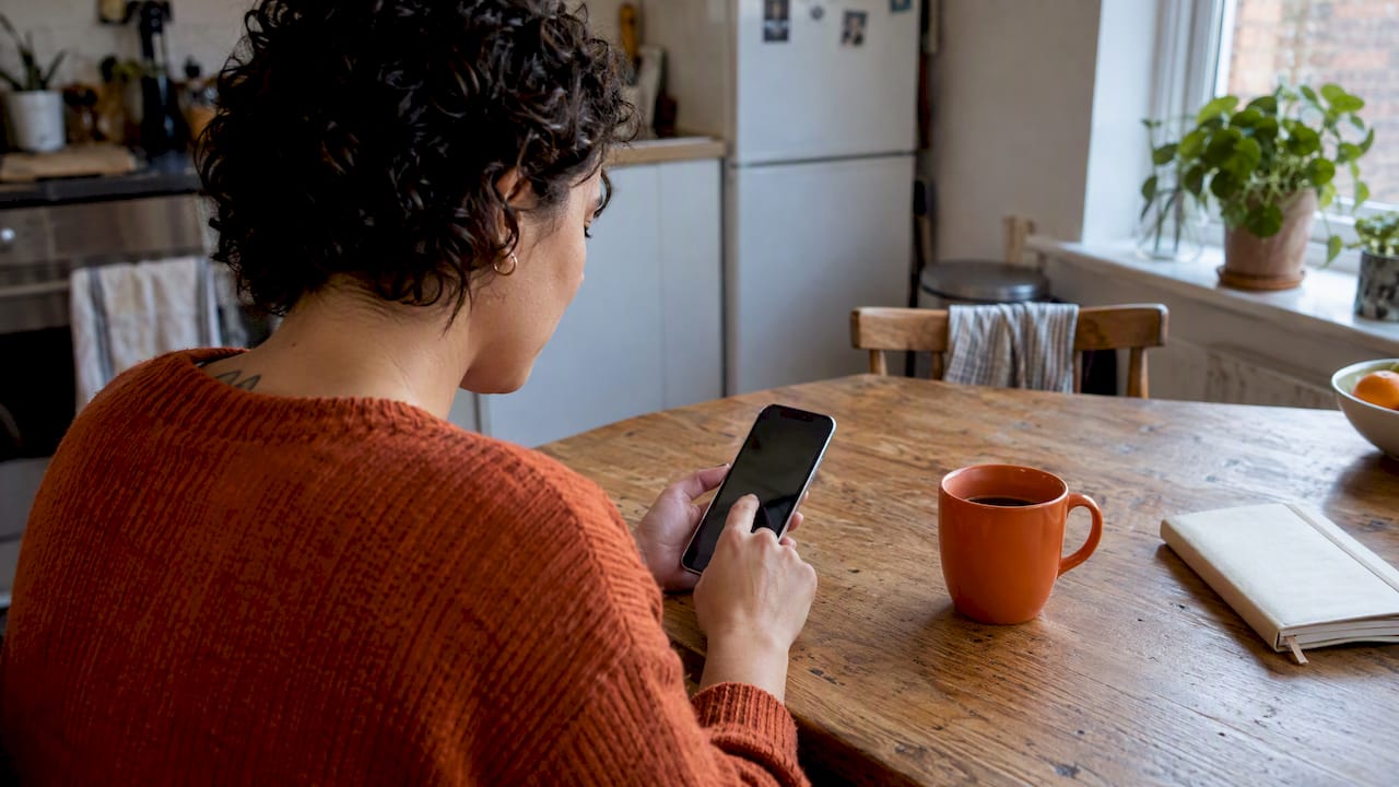 Founder recording a daily habit check-in
